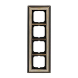 Busch-Jaeger Rahmen vierfach weiß, Retail