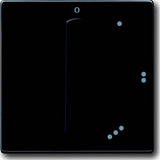 Busch-Jaeger Zentralscheibe für 3 Stufen Drehschalter anthrazit, Retail