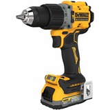 DEWALT Akku-Schlagbohrschrauber DCD805E2T, 18 Volt gelb/schwarz, 2x POWERSTACK Li-Ion-Akku 1,7 Ah, in T STAK Box