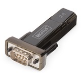 Digitus USB 2.0 Adapter, USB-A Stecker > 9-Pin seriell Stecker schwarz, inkl. 80cm Kabel