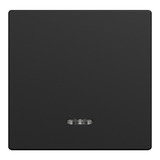 Merten Wippe mit Kontrollfenster, zweiteilige Ausführung, lackiert, matt, mit Klemmbefestigung schwarz (matt), Retail