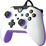 PDP Wired Controller - Fuse White, Gamepad weiß/lila, für Xbox Series X|S, Xbox One, PC