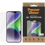 PanzerGlass Classic Fit Bildschirmschutz, Schutzfolie transparent, iPhone 14 Plus, 13 Pro Max