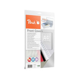 Peach Einbanddeckel transparent A4 farblos, 25 Blatt