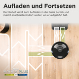 Shark Matrix Plus Saug- und Wischroboter RV2620WDEU, Saugroboter schwarz/grau