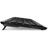 Sharkoon OfficePal K30W, Tastatur schwarz, DE-Layout, Rubberdome