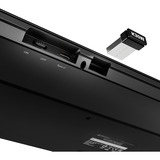 Sharkoon OfficePal K30W, Tastatur schwarz, DE-Layout, Rubberdome