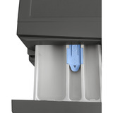 Telefunken W-8-1400-A-DI, Waschmaschine schwarz/inox