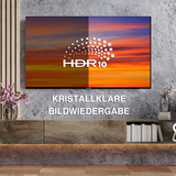 Telefunken XF40VP750M-W, LED-Fernseher 102 cm (40 Zoll), weiß, FullHD, Triple Tuner, SmartTV, VIDAA-Betriebssystem