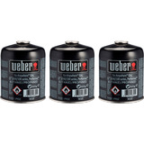 Weber Gas-Kartusche 3er-Pack 17669 für Q 100/1000 und GO-ANYWHERE 3x 445g