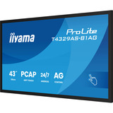 iiyama ProLite T4329AS-B1AG, LED-Monitor 108 cm (42.5 Zoll), schwarz (matt), UltraHD/4K, VA, Touchscreen, Android, USB-C