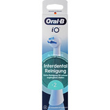 Braun Oral-B iO Interdental Reinigung 2er, Aufsteckbürste weiß, Zahnseideähnliche Reinigung
