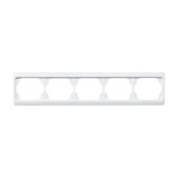 Busch-Jaeger Rahmen fünffach waagerecht 1725 KA-24G Retail