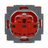 Busch-Jaeger Schutzkontaktsteckdose CEE 7/3 Typ F Einsatz 20 EUCKS DV 12 82101 rot, Retail