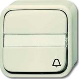 Busch-Jaeger Wipptaster Schließer einpolig Aufputz 2621 NAP/KI weiß, Retail