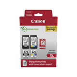 Canon Tinte Photo Value Pack PG-575XL /CL-576XL inkl. 50 Blatt 10x15 Fotopapier