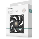 DeepCool FT9 Slim 92x92x15, Gehäuselüfter schwarz, 92 mm