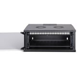 Digitus Netzwerk-Set SOHO Pro 19" 540x400 mm (BxT), IT-Schrank schwarz, unmontiert, 4 Höheneinheiten