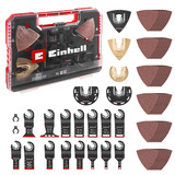 EINHELL Multitool-Set 70-teilig, in XXL-PLUS-CASE, Sägeblatt-Satz für Multifunktionswerkzeuge