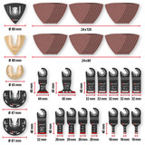 EINHELL Multitool-Set 70-teilig, in XXL-PLUS-CASE, Sägeblatt-Satz für Multifunktionswerkzeuge
