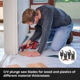 EINHELL Multitool-Set 70-teilig, in XXL-PLUS-CASE, Sägeblatt-Satz für Multifunktionswerkzeuge