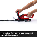 EINHELL Power X-Change Akku-Heckenschere GC-CH 1855/1 Li-Solo, 18Volt rot/schwarz, ohne Akku und Ladegerät