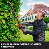 EINHELL Professional Akku-Heckenschere GP-CH 18/50 Li BL-Solo, 18Volt rot/schwarz, ohne Akku und Ladegerät