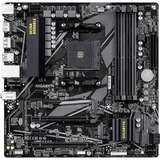 GIGABYTE B550M DS3H R2, Mainboard schwarz/grau