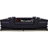 G.Skill DIMM 64 GB DDR4-3600 (2x 32 GB) Dual-Kit, Arbeitsspeicher schwarz, F4-3600C18D-64GVK, Ripjaws V, INTEL XMP