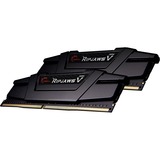 G.Skill DIMM 64 GB DDR4-3600 (2x 32 GB) Dual-Kit, Arbeitsspeicher schwarz, F4-3600C18D-64GVK, Ripjaws V, INTEL XMP