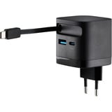 Intenso Power Adapter W65ACIC GaN, Ladegerät schwarz, 65W