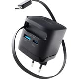 Intenso Power Adapter W65ACIC GaN, Ladegerät schwarz, 65W