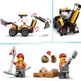 LEGO 60480 City Gelber Baggerlader, Konstruktionsspielzeug 
