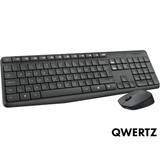 Logitech Wireless Kombo MK235, Desktop-Set DE-Layout