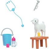 Mattel Barbie Hoftierärztin, Spielfigur 10 Zubehörteile