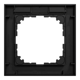 Merten Rahmen einfach Rahmen zur eindeutigen Kennzeichnung von Einsätzen schwarz (matt), Retail