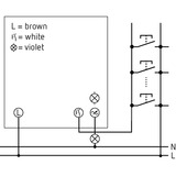 Theben DIMAX 540 APP B, Dimmer UP-Dimmer für R- und C-Lasten