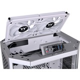 Thermaltake The Tower 300 Limestone, Tower-Gehäuse hellgrau, Tempered Glass