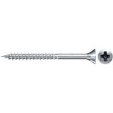 fischer Spanplattenschraube ClassicFast II 6,0x60 Senkkopf PZ 200 Stück, mit Teilgewinde