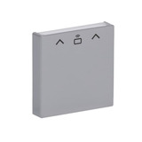 0 Zentrale Scheibe Cardschalter Radiofrequenzidentifikation 1792 Radiofrequenzidentifikation-83, Abdeckung aluminium, Retail
