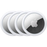 Apple AirTag (2. Generation), Ortungstracker weiß/silber, 4er-Pack