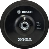 Bosch Professional Gummistützteller Ø 150mm, Schleifteller schwarz, für Poliermaschinen