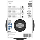 Bosch Professional PRO Backing Pad, X-LOCK Stützteller weich, Ø 115mm, Schleifteller für X-LOCK Winkelschleifer