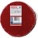 Bosch Professional Polierfilz hart, Ø 128mm, Polierscheibe 5 Stück, für Exzenterschleifer