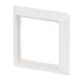 Busch-Jaeger Rahmen einfach für Unterputzmontage, Allwetter 44, Schutzart IP44, Kunststoff, glänzend weiß (glänzend), Retail