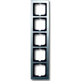 Busch-Jaeger Rahmen fünffach chrom, Retail