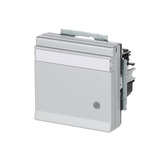 Busch-Jaeger Schutzkontaktsteckdose Einsatz aluminium, Retail