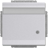 Busch-Jaeger Schutzkontaktsteckdose Einsatz aluminium, Retail