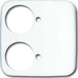 Busch-Jaeger Zentrale Abdeckung Ruftaster Patientenruf Schwesternnotruf Anwesenheitstaster, Rahmen weiß, Retail