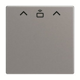 Busch-Jaeger Zentrale Scheibe Cardschalter Radiofrequenzidentifikation 1792 Radiofrequenzidentifikation-83, Abdeckung aluminium, Retail